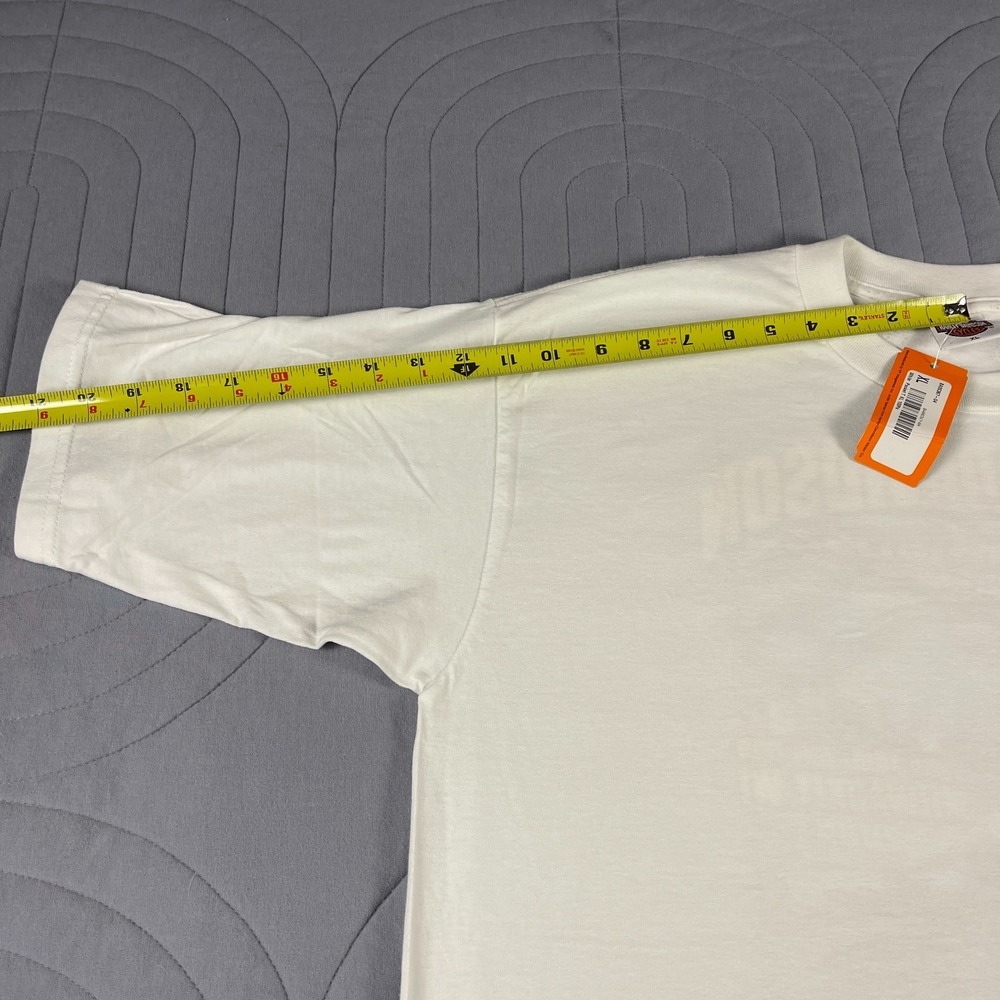 VTG Harley Davidson Mens Shirt XL White Roadhouse Stage 2005 Summerfest USA NWT - Picture 10 of 12